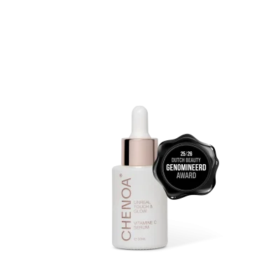 Chenoa Unreal Touch Vitamine C serum met dutch beauty award logo 30ml